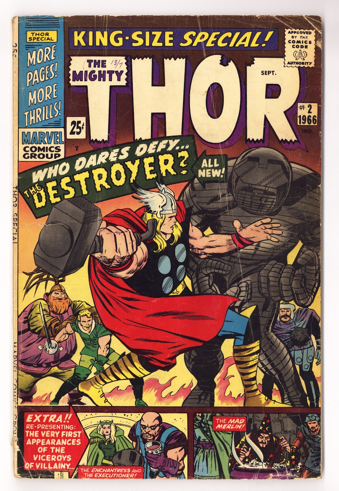 Thor Annual Vol 1 2 GD/VG (3.0) (1966) 