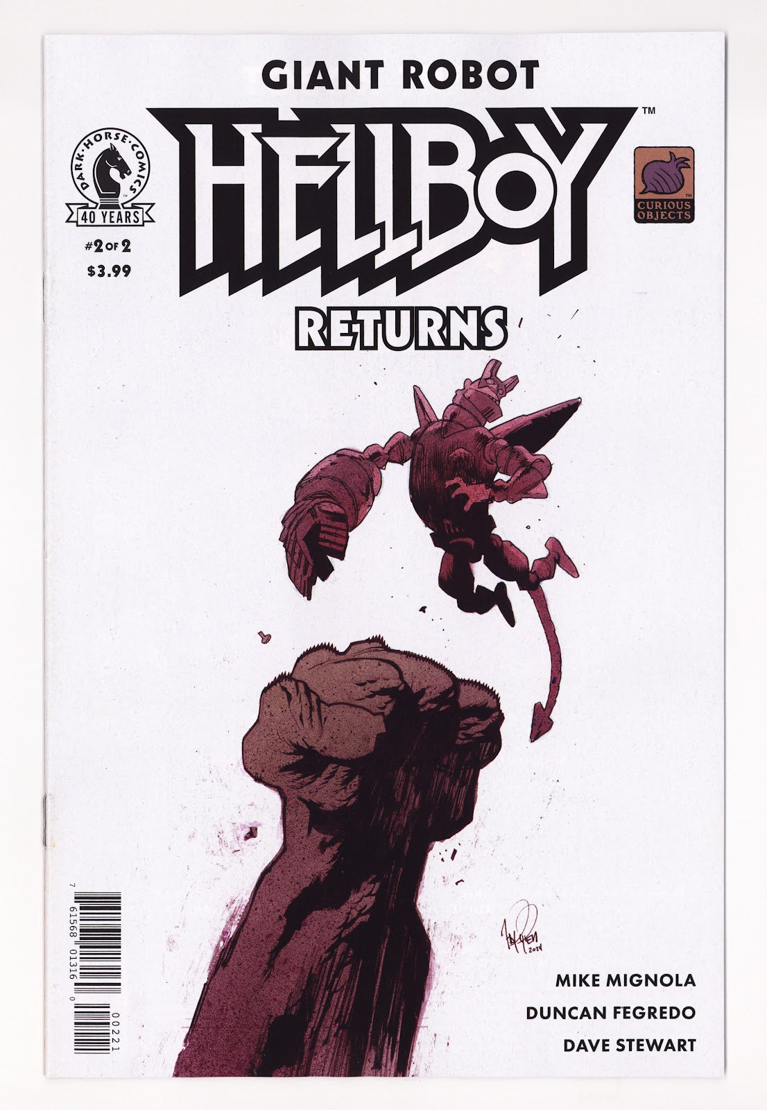 Giant Robot Hellboy Returns 2 Harren Variant (2026)