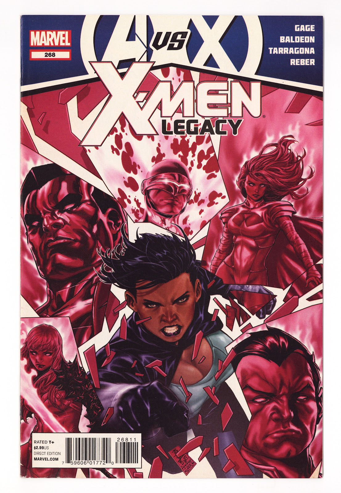 X-Men: Legacy Vol 1 268 High Grade (2012) 