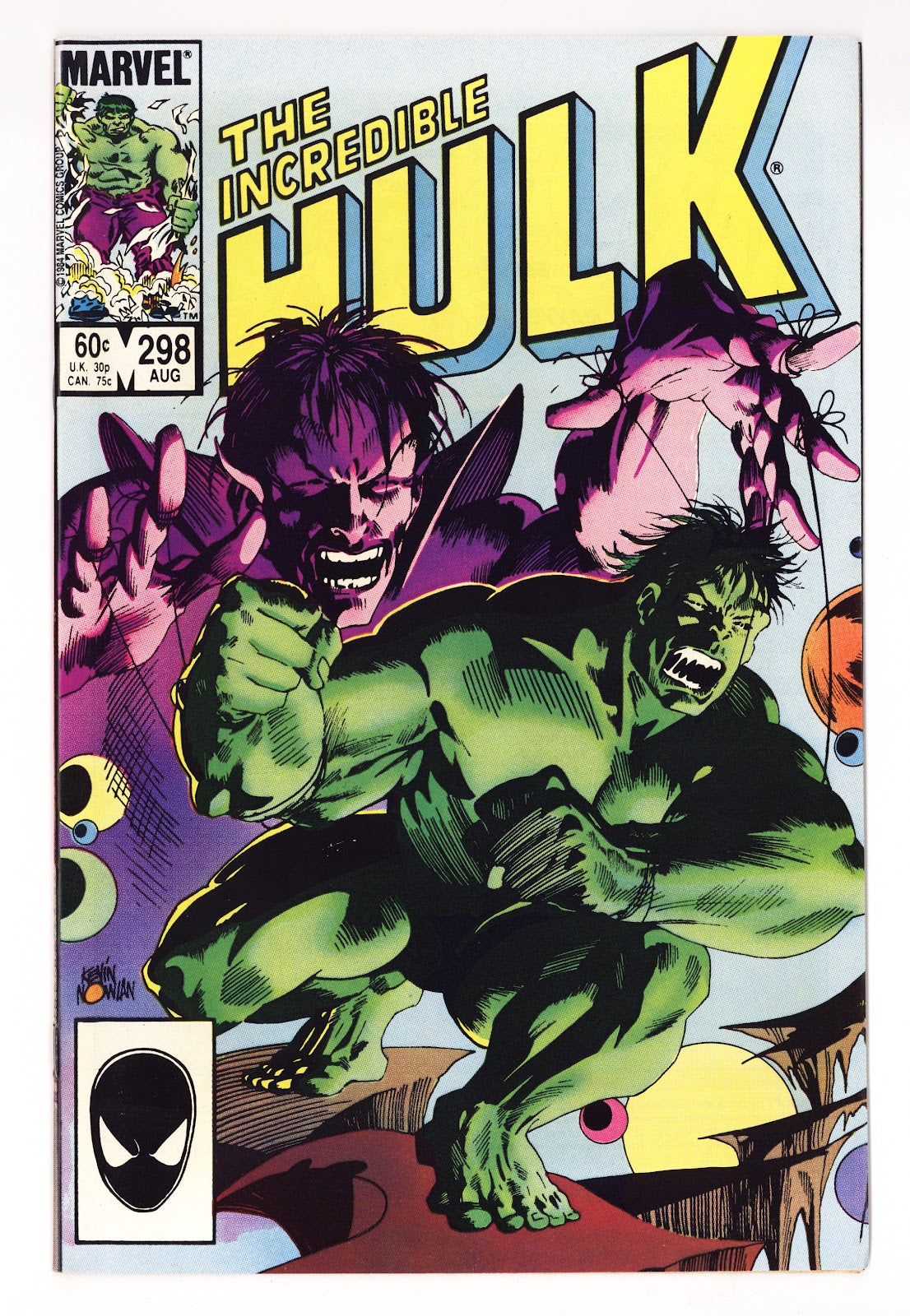 The Incredible Hulk Vol 1 298  High Grade   (1984)     