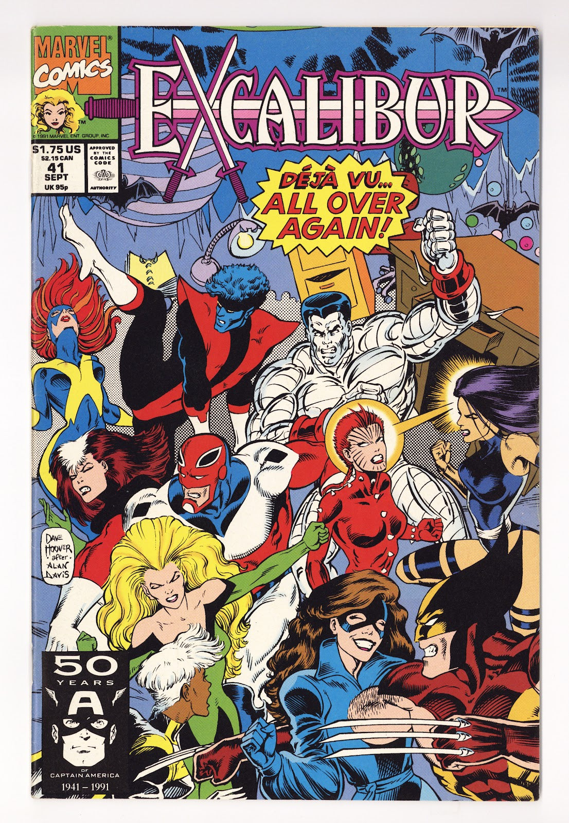 Excalibur Vol 1 41  Mid Grade   (1991)     
