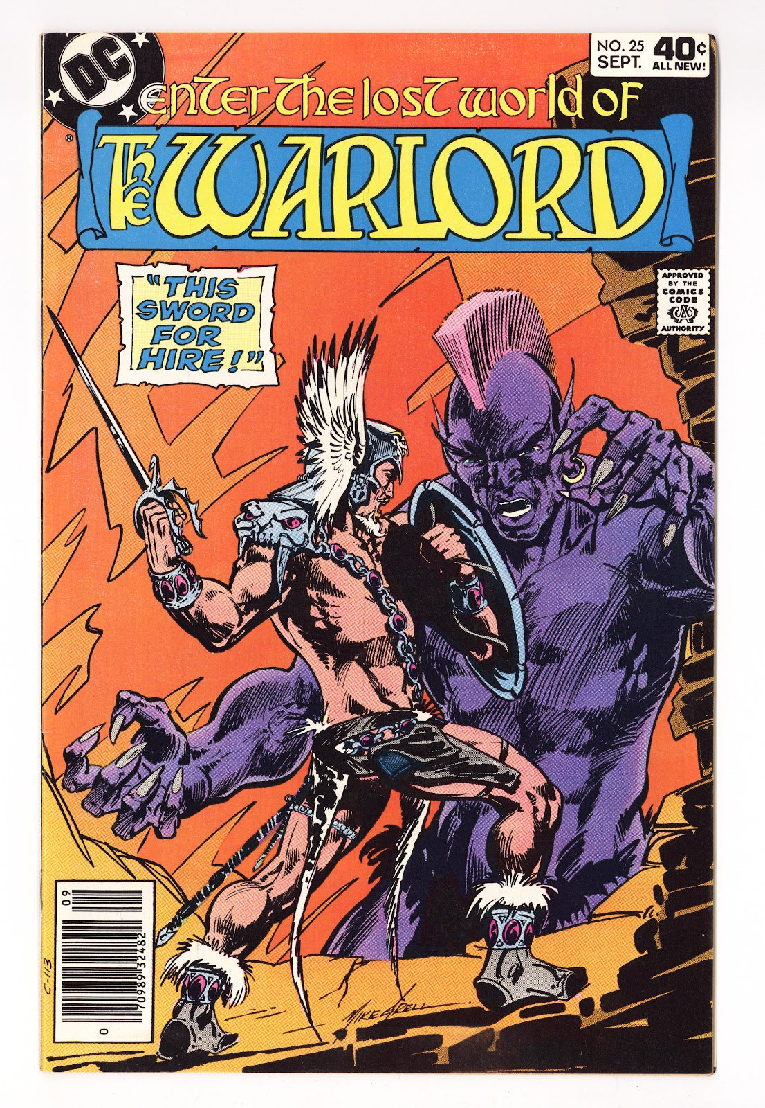 Warlord Vol 1 25  Mid Grade   (1979)     