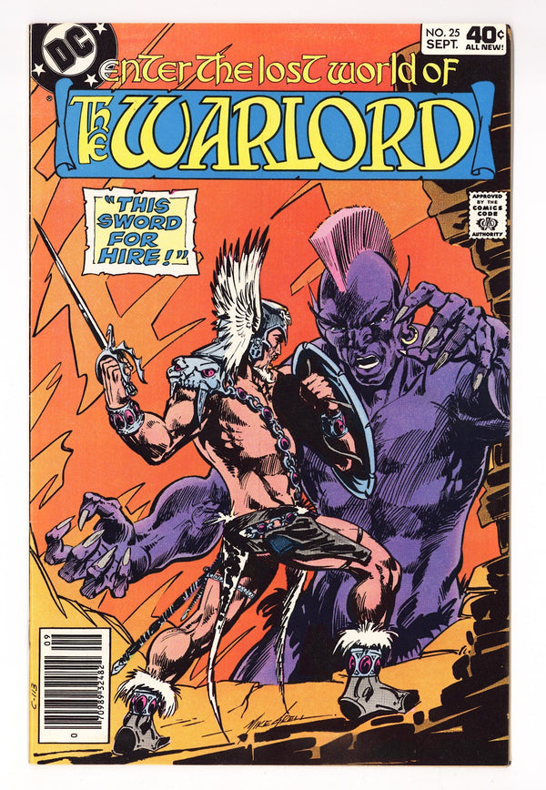 Warlord Vol 1 25  Mid Grade   (1979)