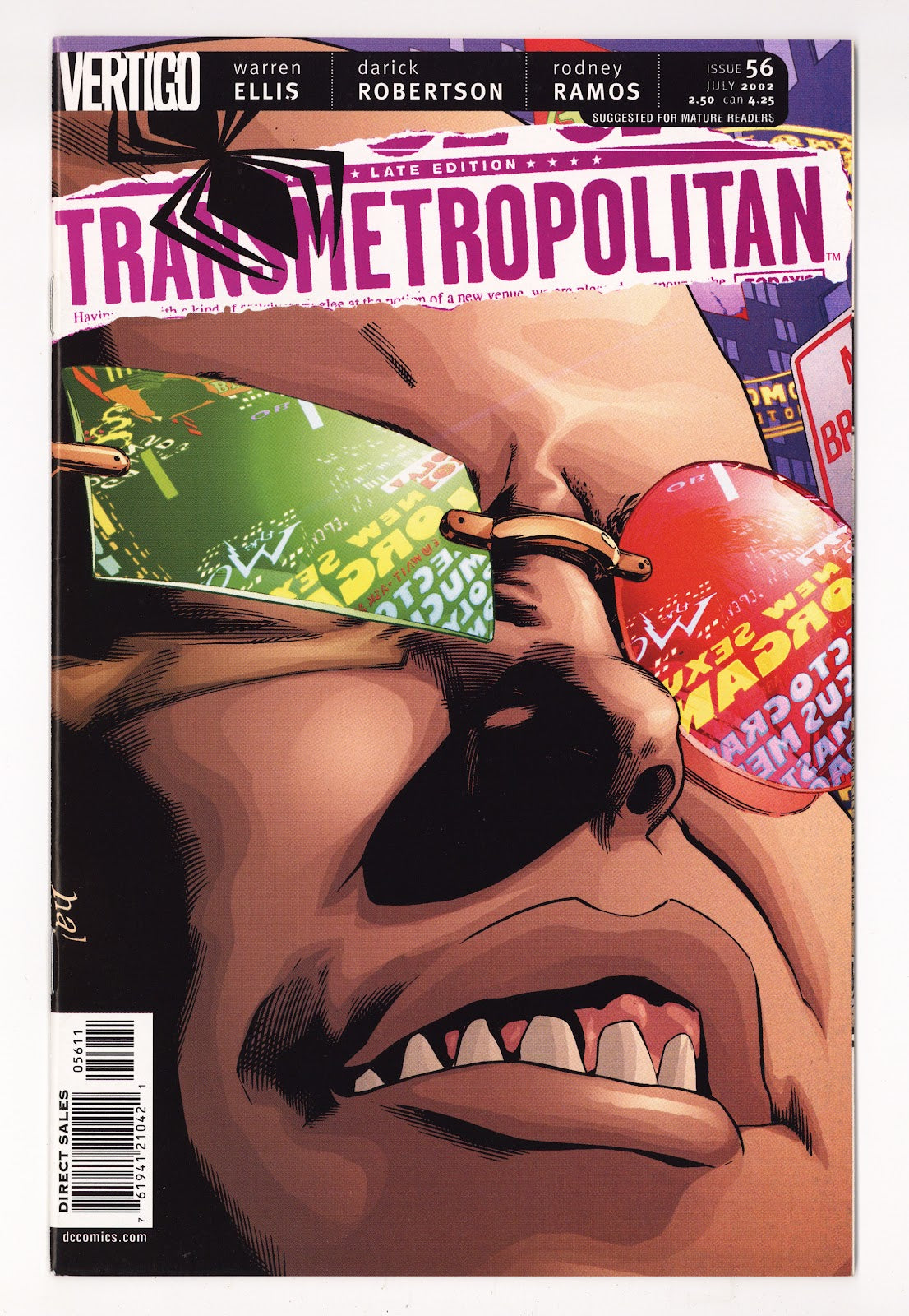 Transmetropolitan   56  High Grade   (2002)