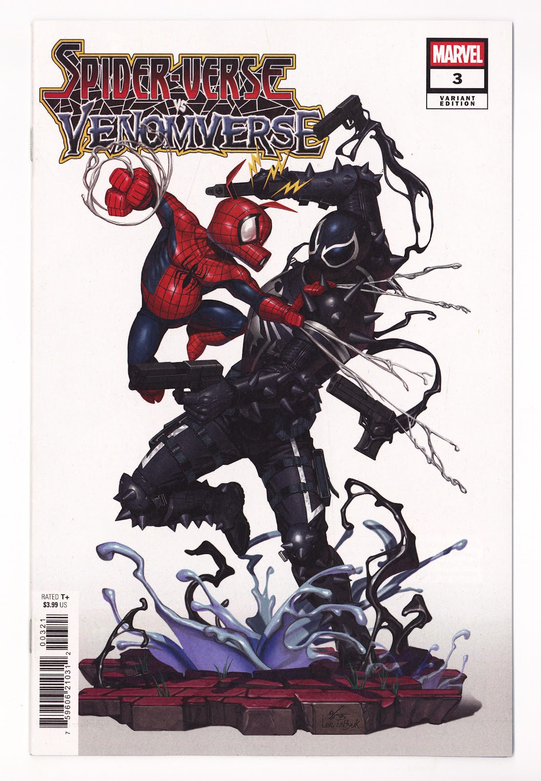 Spider-Verse vs. Venomverse 3 High Grade (2025) Lee Variant 