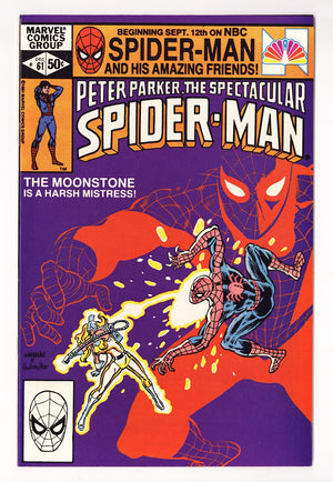 The Spectacular Spider-Man Vol 1 61  High Grade   (1981)