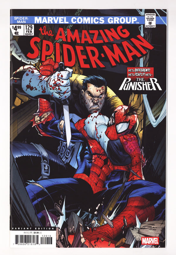 The Amazing Spider-Man Vol 1 129 Sandoval  Facsimile Incentive NM   (2026)