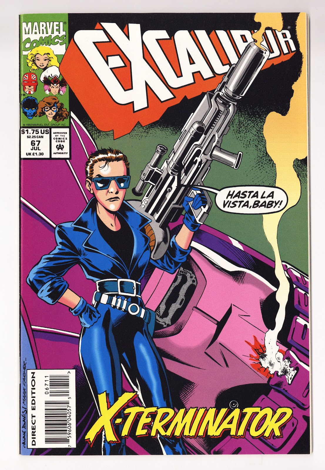 Excalibur Vol 1 67  High Grade   (1993)     