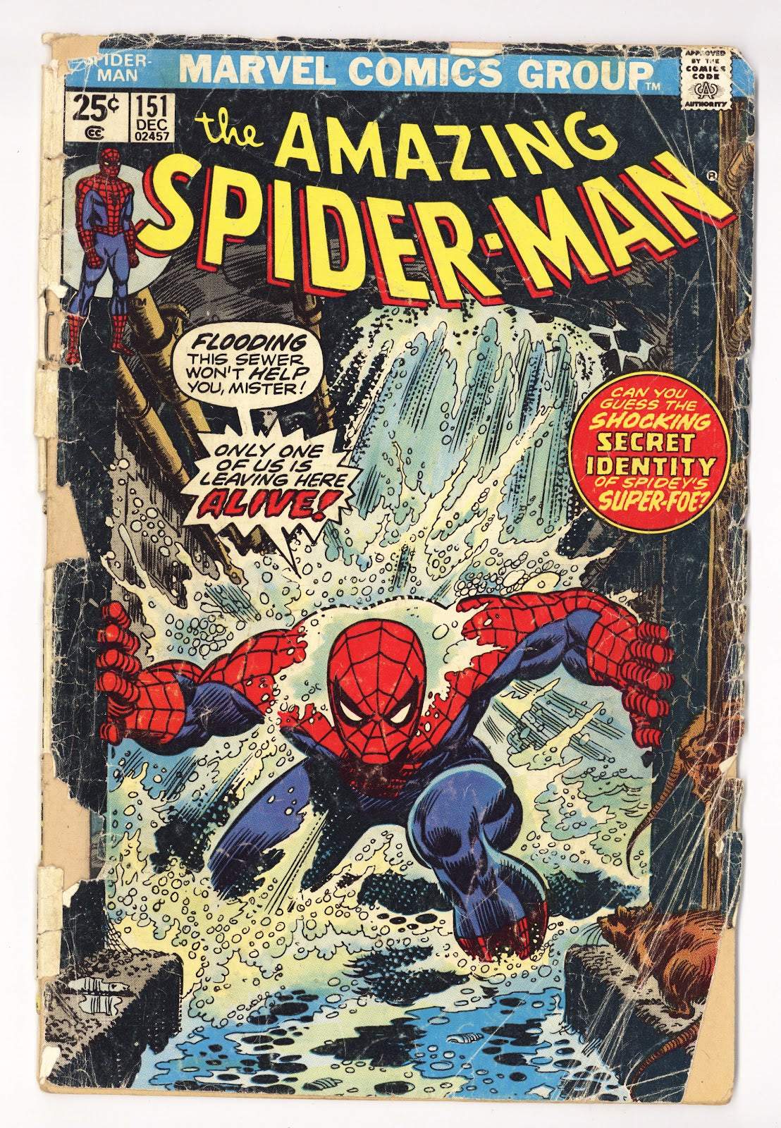 The Amazing Spider-Man Vol 1 151 PR (0.5) (1975)  