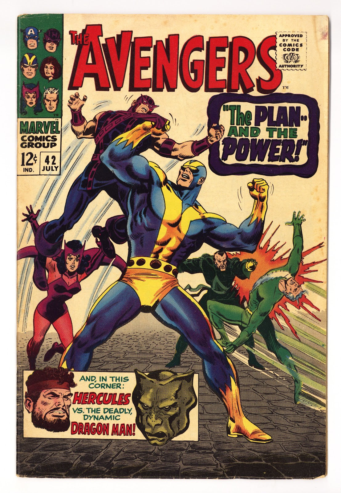 The Avengers Vol 1 42 VG/FN (5.0) (1967) 