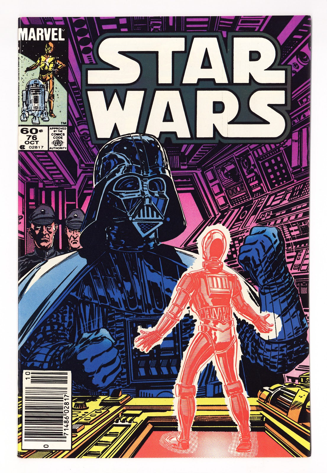Star Wars Vol 1 76  VF- (7.5)   (1983)   Newsstand  