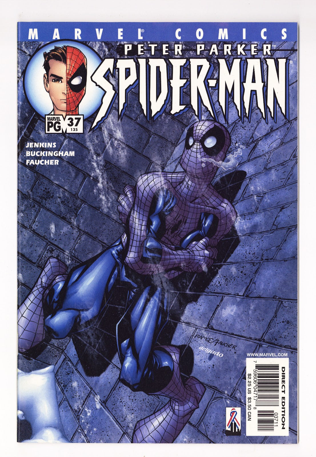 Peter Parker: Spider-Man 37 (135) High Grade (2002) Direct Edition 