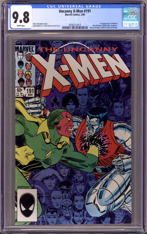 The Uncanny X-Men Vol 1 191 CGC 9.8 (NM/M)   (1985)