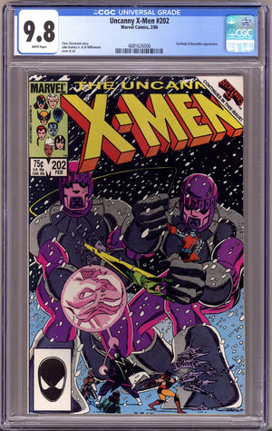 The Uncanny X-Men Vol 1 202 CGC 9.8 (NM/M)   (1986)