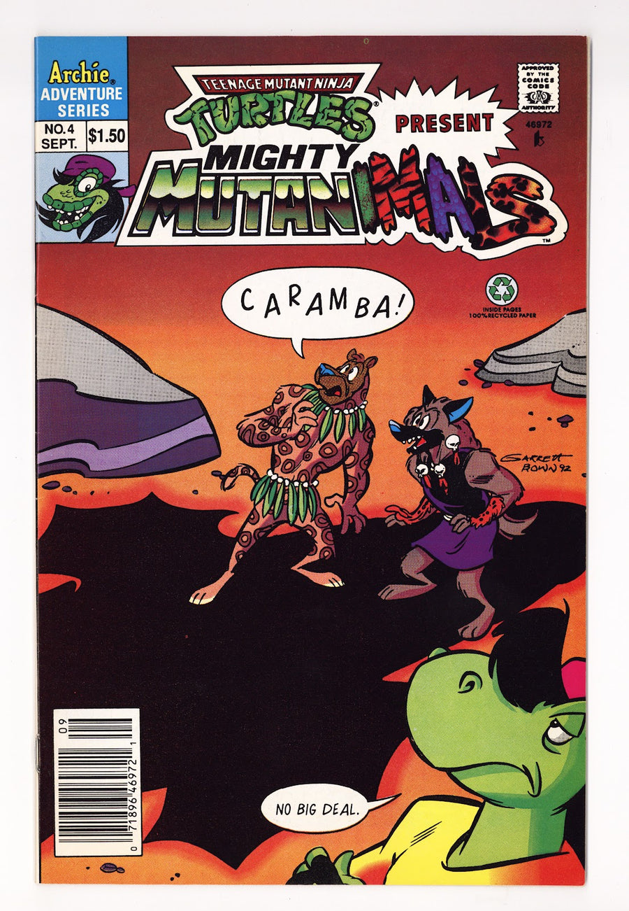 Mighty Mutanimals   4  VF (8.0)   (1992)   Canadian  