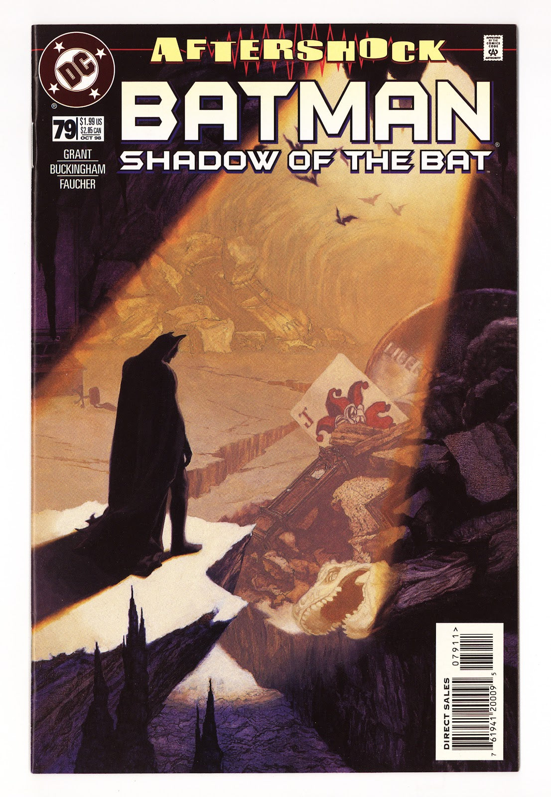 Batman: Shadow of the Bat   79  High Grade   (1998)   Direct Sales  