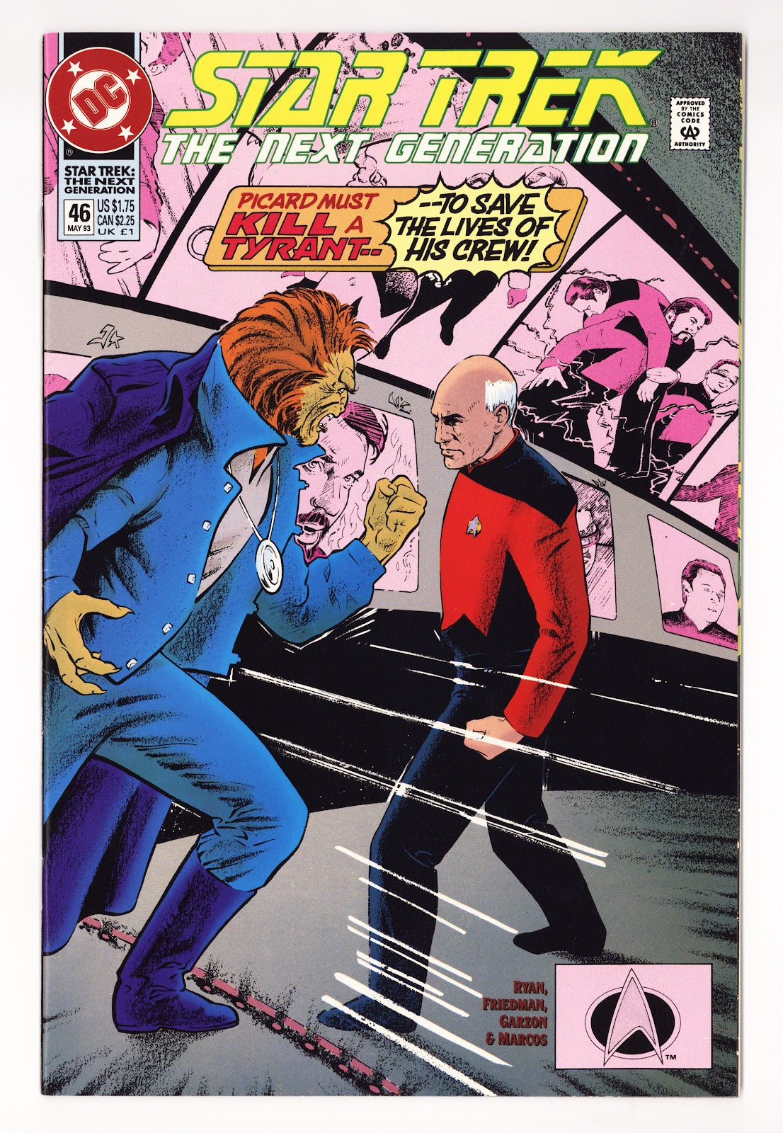 Star Trek: The Next Generation Vol 2 46  Mid Grade   (1993)