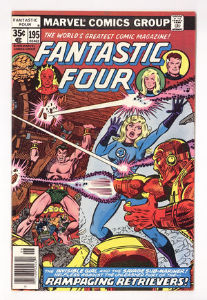 Fantastic Four Vol 1 195  High Grade   (1978)