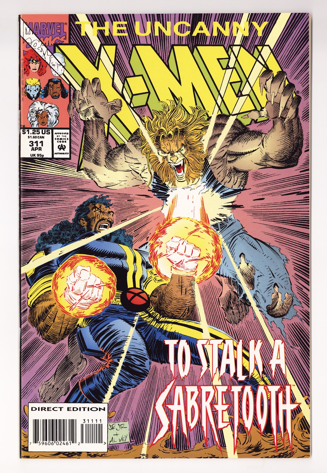 The Uncanny X-Men Vol 1 311  High Grade   (1994)     