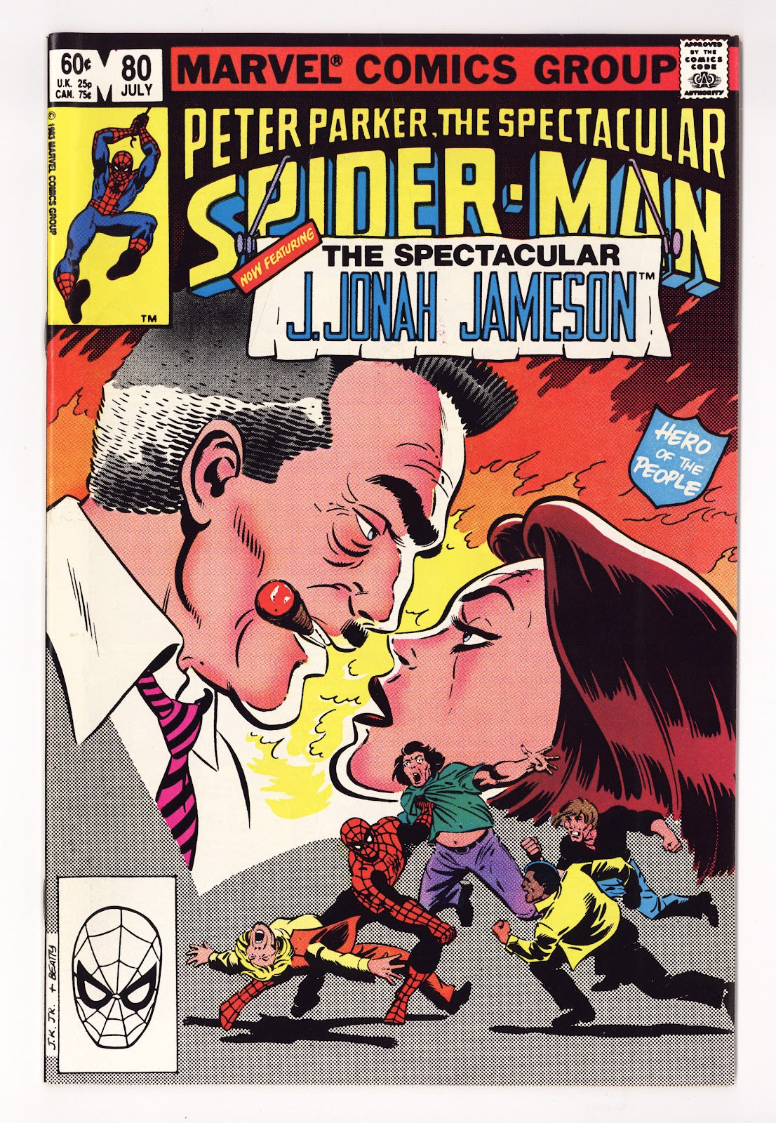 The Spectacular Spider-Man Vol 1 80  High Grade   (1983)     