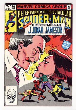 The Spectacular Spider-Man Vol 1 80  High Grade   (1983)