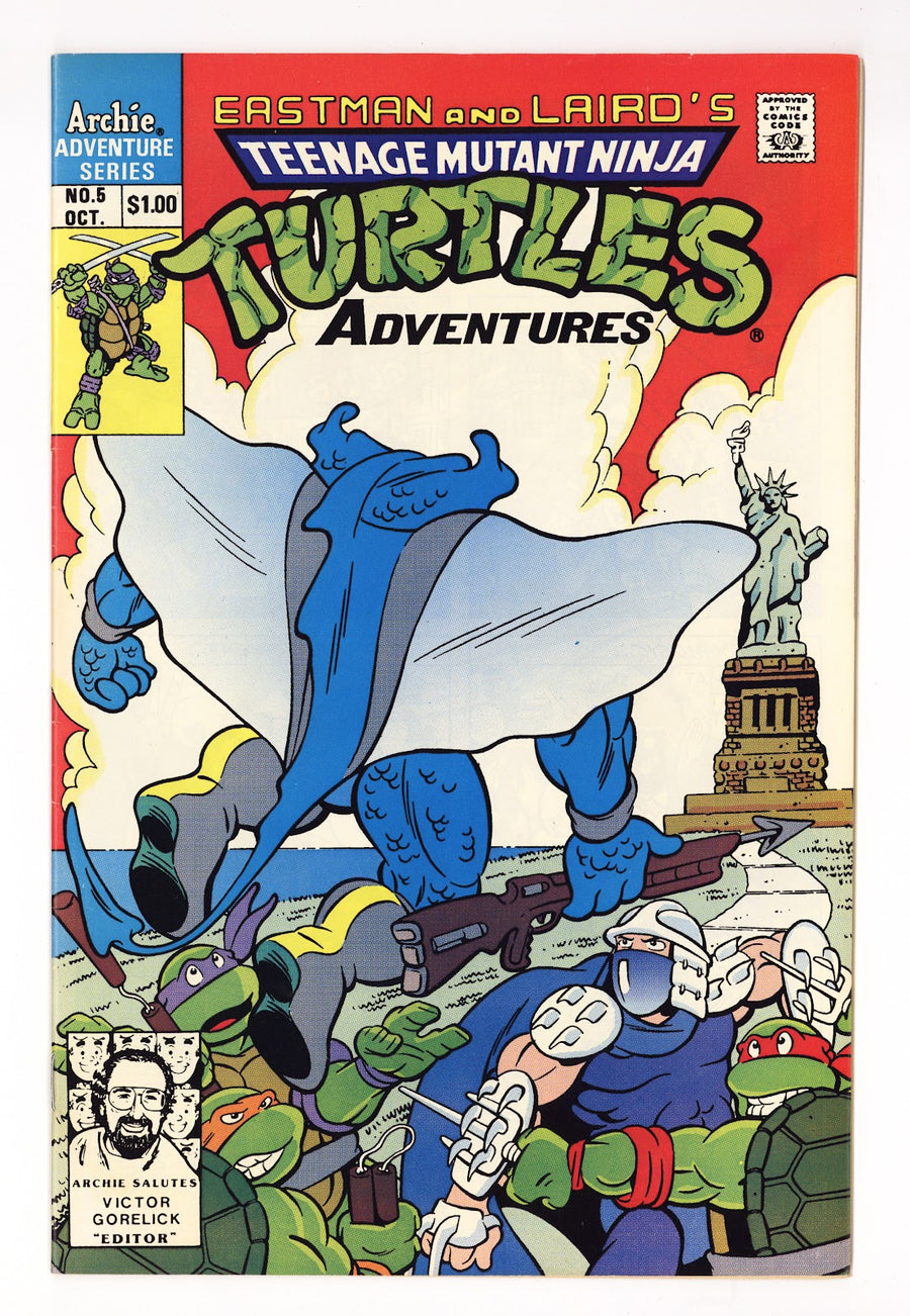 Teenage Mutant Ninja Turtles Adventures Vol 2 5  FN+ (6.5)   (1989)     