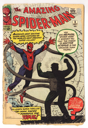 The Amazing Spider-Man Vol 1 3  PR (0.5)   (1963)