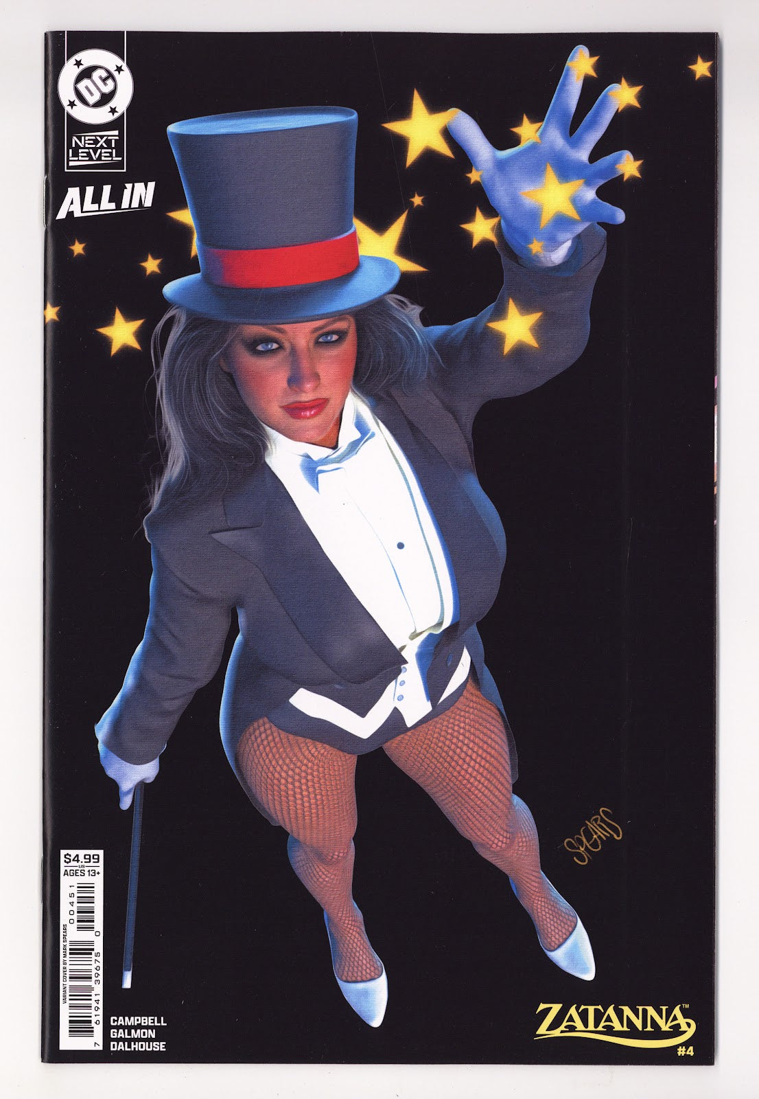 Zatanna Vol 4 4 Spears  Variant   (2026)