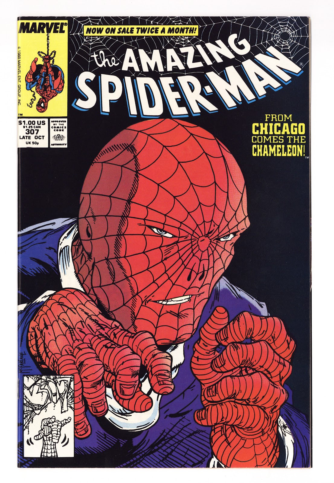 The Amazing Spider-Man Vol 1 307 VF/NM (9.0) (1988) 