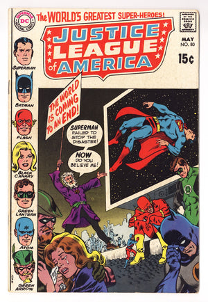 Justice League of America Vol 1 80  VG/FN (5.0)   (1970)