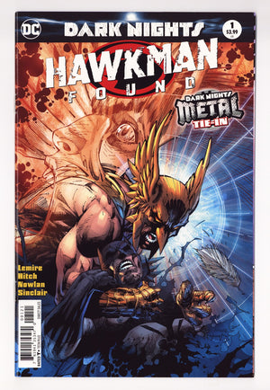 Hawkman: Found   1  High Grade   (2018) Lee   Variant