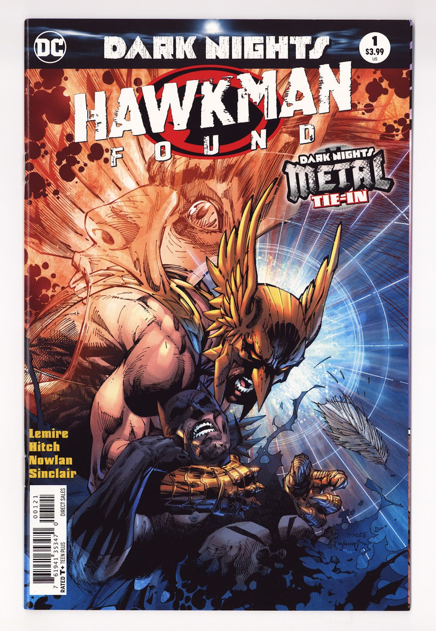 Hawkman: Found   1  High Grade   (2018) Lee   Variant