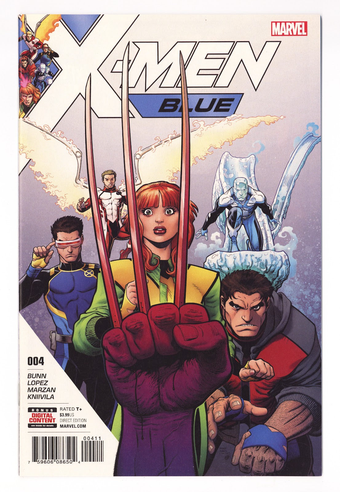 X-Men: Blue 4 High Grade (2017) 