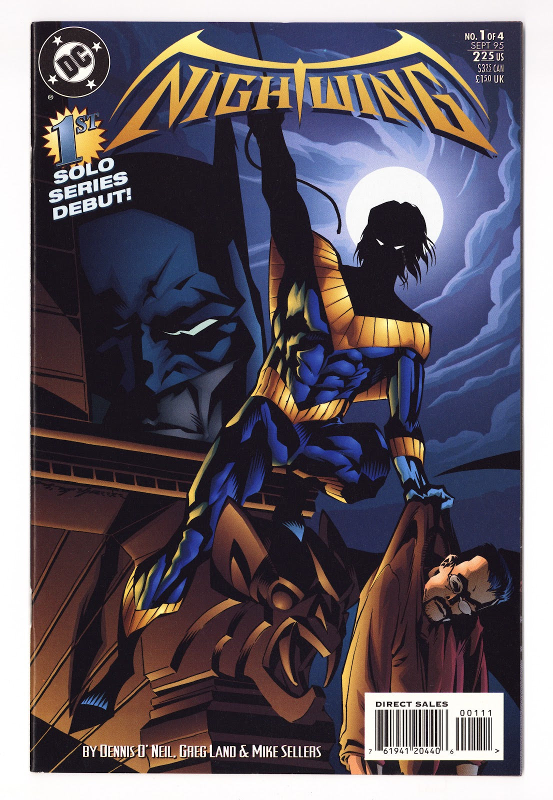 Nightwing Vol 1 1  VF+ (8.5)   (1995) Sales     