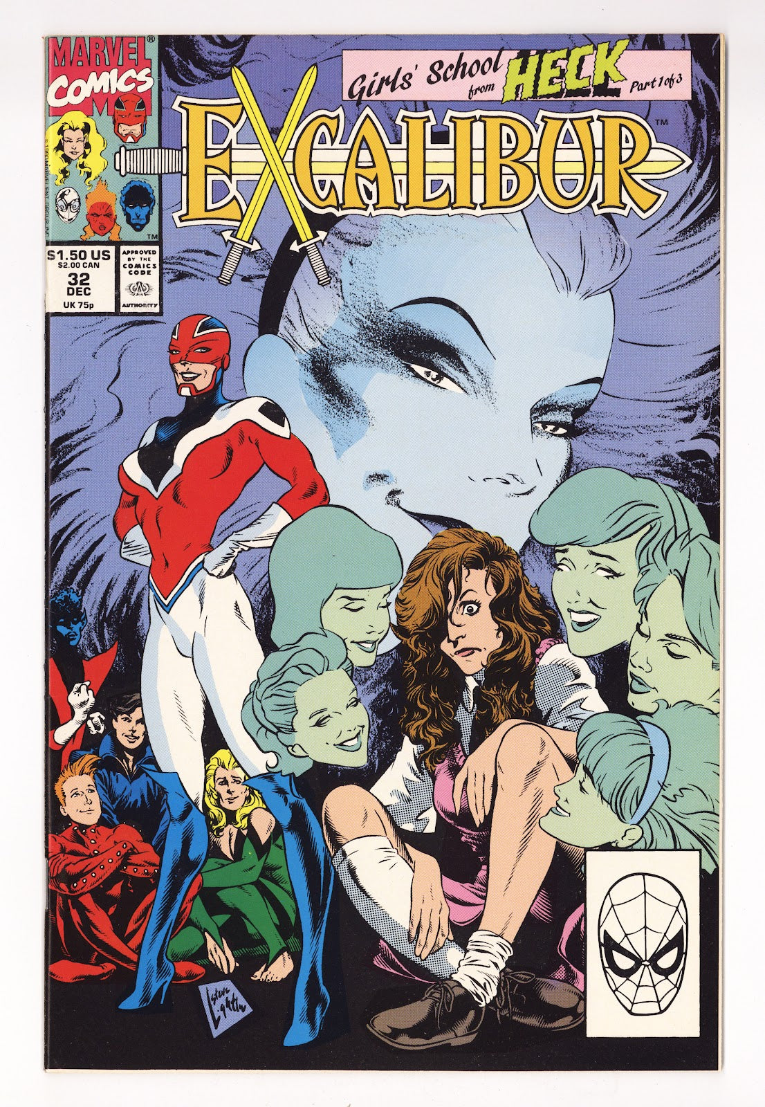 Excalibur Vol 1 32 High Grade (1990) Direct 