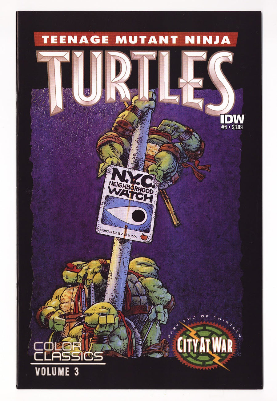 Teenage Mutant Ninja Turtles Color Classics Vol. 3 Vol 3 4  VF/NM (9.0)   (2015)
