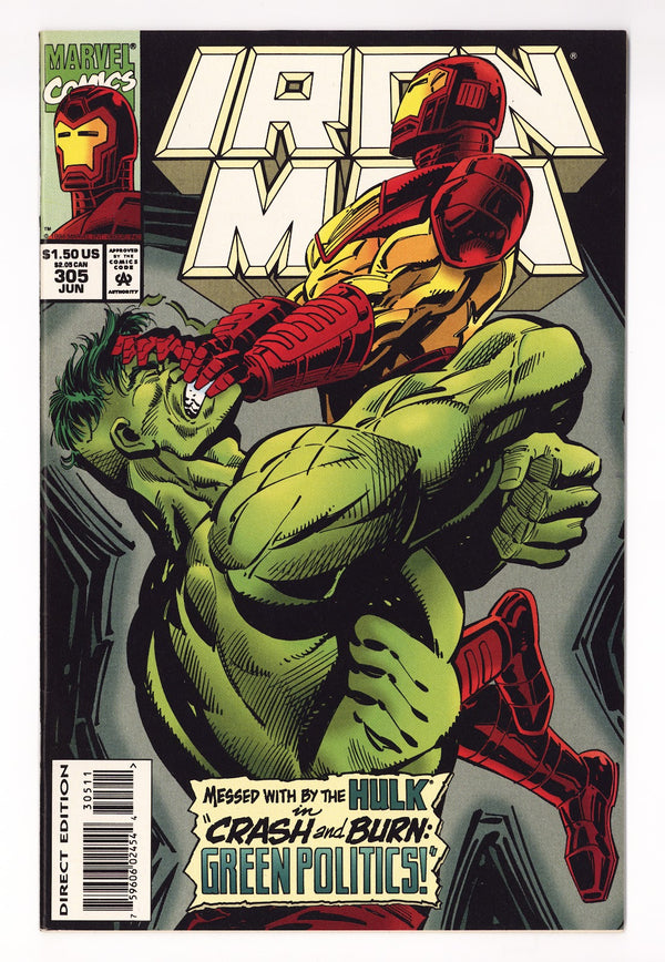 Iron Man Vol 1 305  VF/NM (9.0)   (1994)