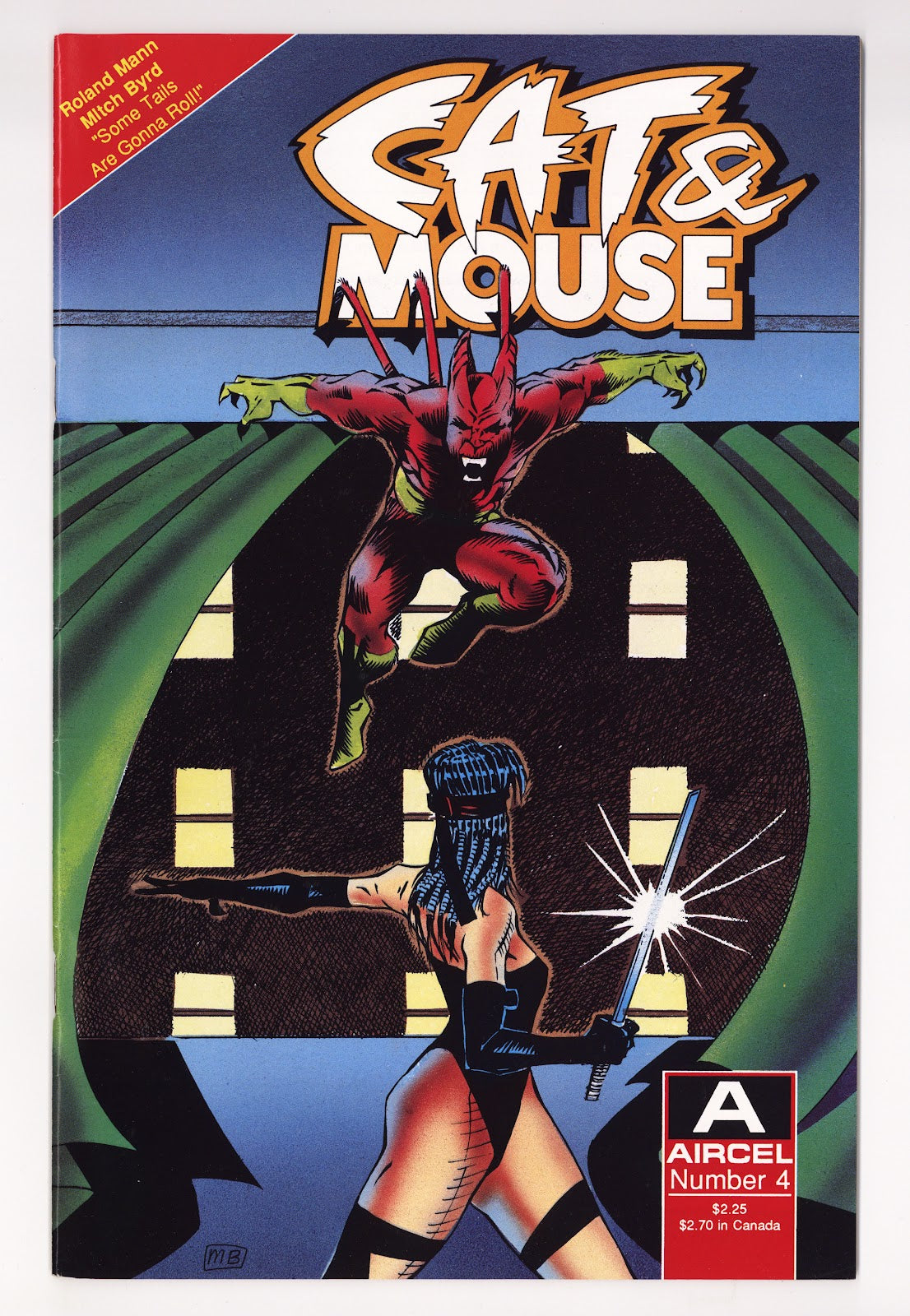 Cat & Mouse Vol 2 4 Mid Grade (1990) 