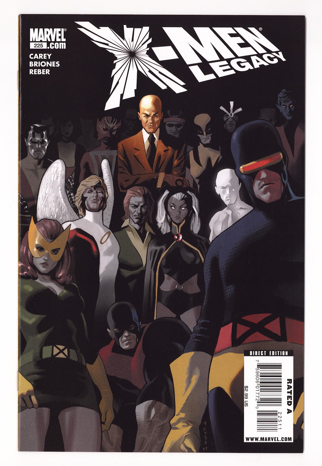 X-Men: Legacy Vol 1 225 High Grade (2009) 