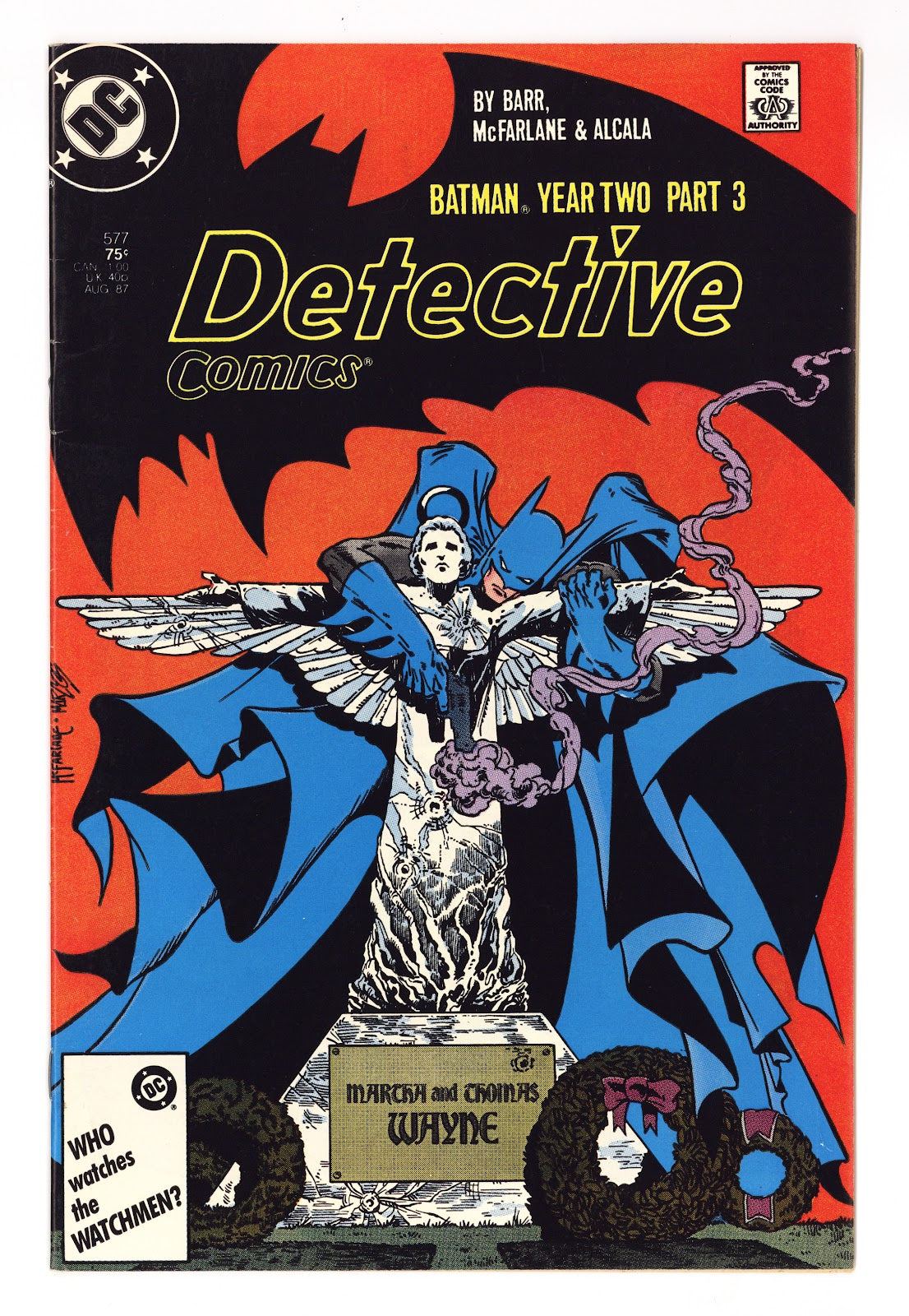 Detective Comics Vol 1 577  VF- (7.5)   (1987)     