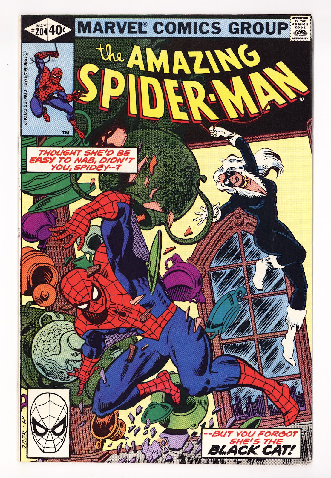 The Amazing Spider-Man Vol 1 204 VF+ (8.5) (1980)  