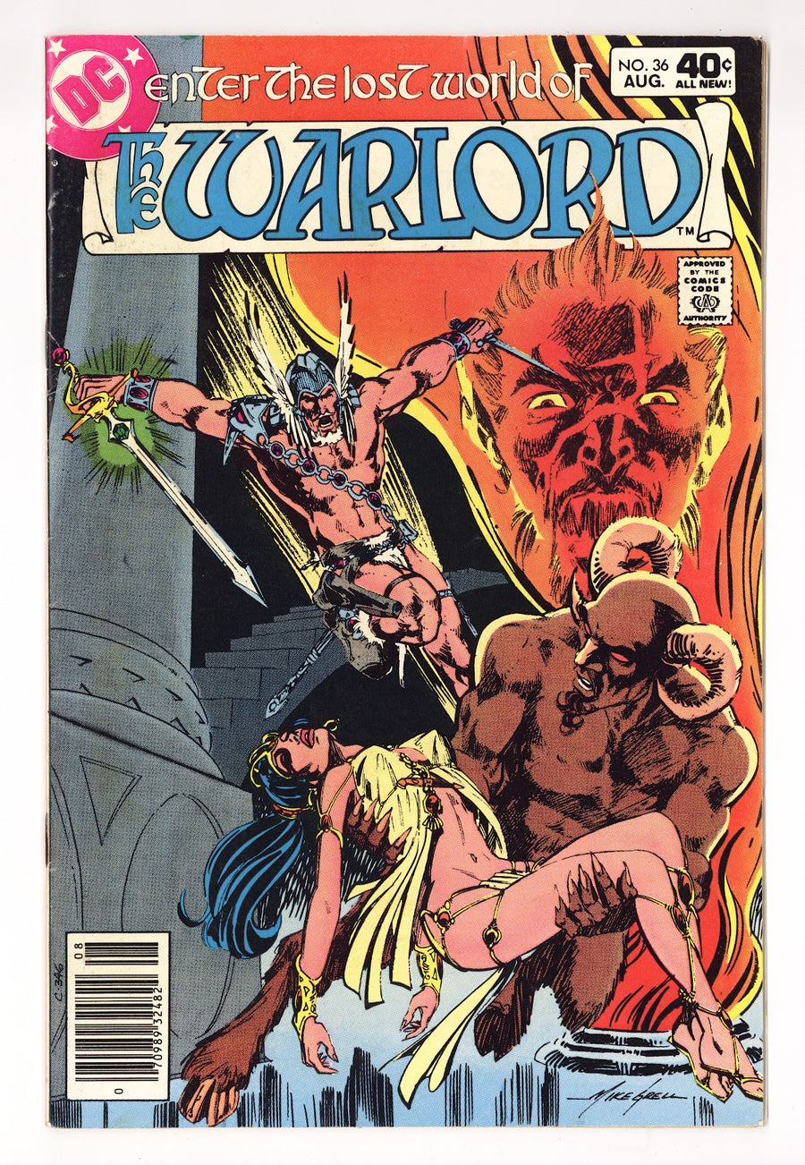Warlord Vol 1 36  Low Grade   (1980)