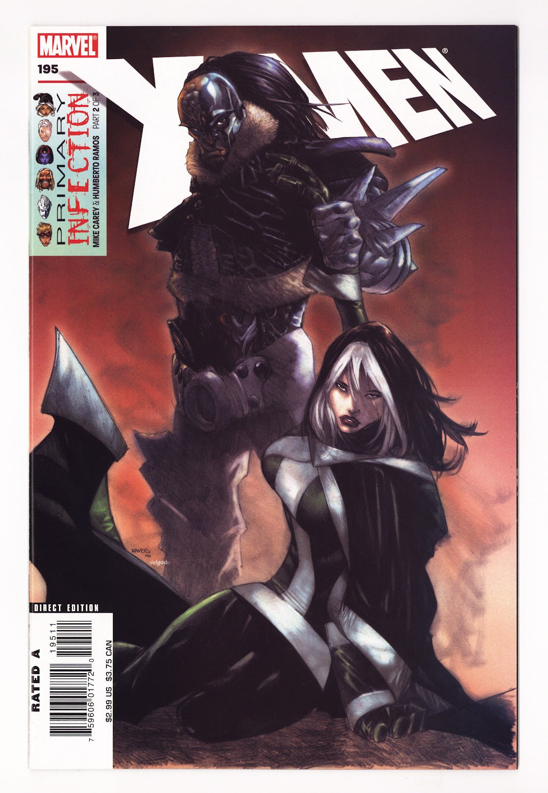 X-Men 195 High Grade (2007) 