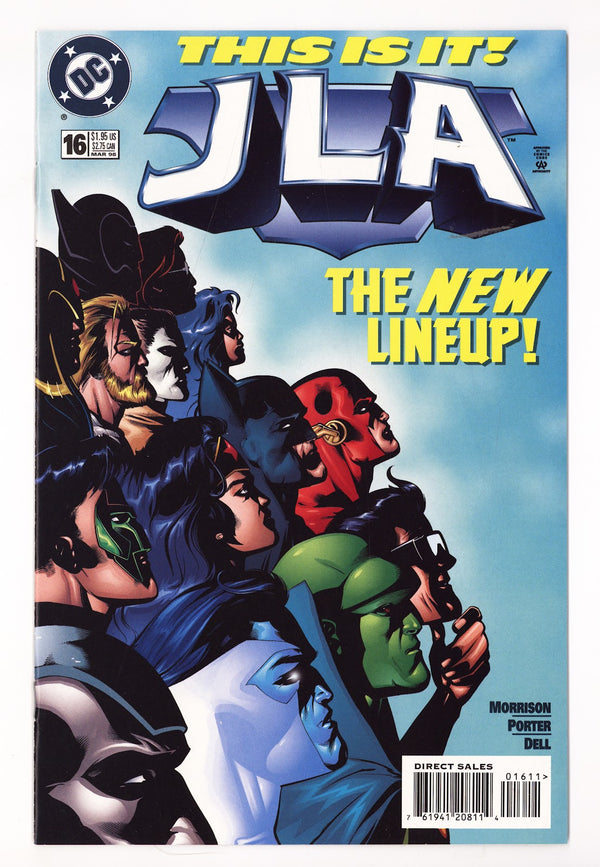 JLA 16 High Grade (1998) Direct Sales