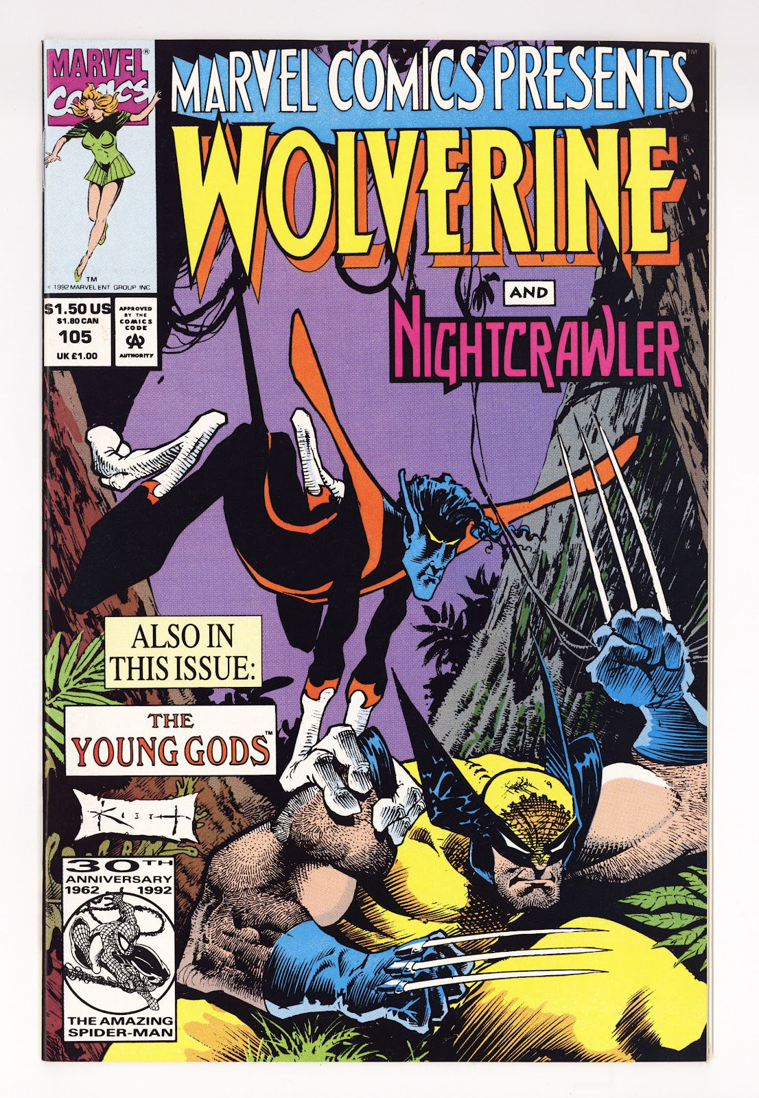 Marvel Comics Presents Vol 1 105 High Grade (1992) 