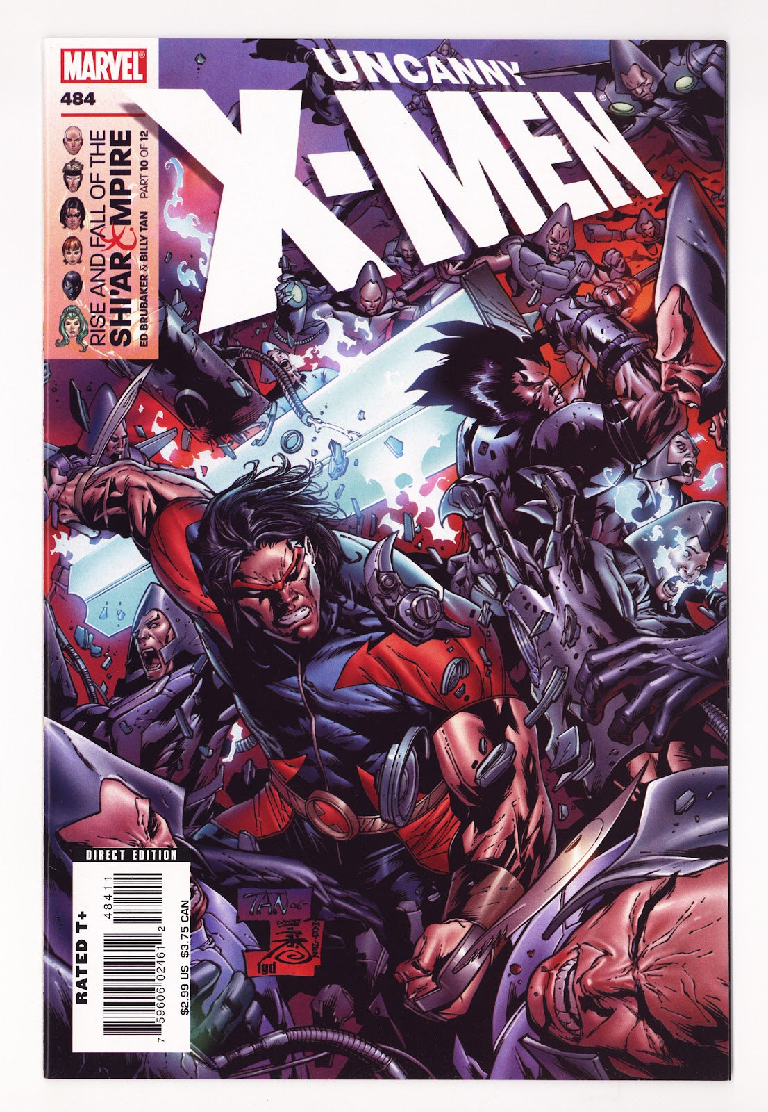 The Uncanny X-Men Vol 1 484  High Grade   (2007)     