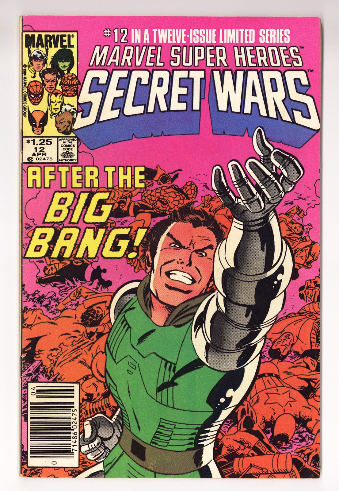 Marvel Super-Heroes Secret Wars Vol 1 12 VG/FN (5.0) (1985) Canadian Price Variant 
