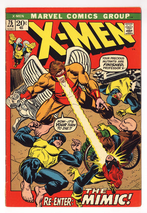 The X-Men Vol 1 75 VG (4.0) (1972)