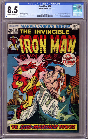 Iron Man Vol 1 54 CGC 8.5 (VF+) (1973)