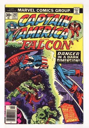 Captain America Vol 1 202 Very Low Grade (1976)